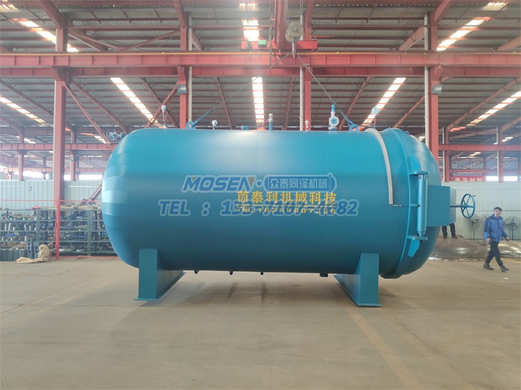 DN1540全自動(dòng)膠管蒸汽加熱硫化罐
